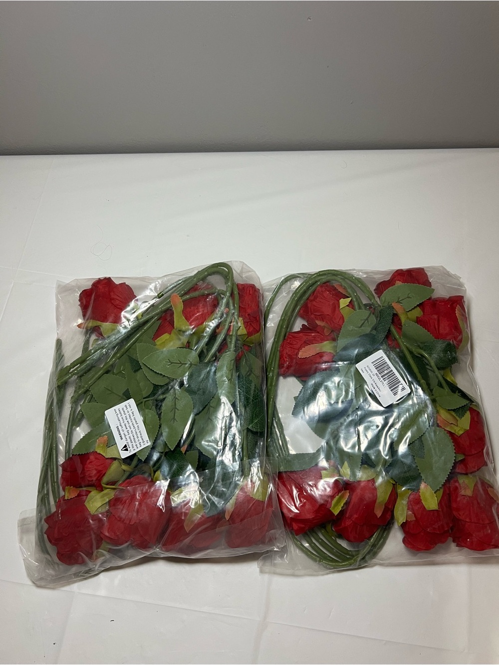 Flojery Artificial Rose Flowers Long Stem Fake Silk Roses Lot